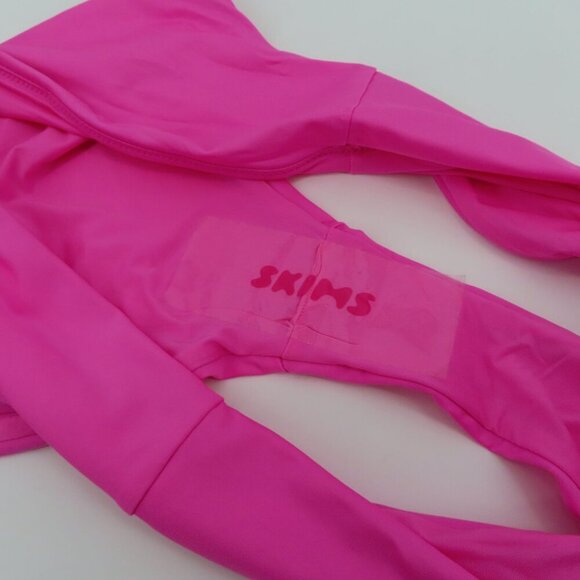 Skims Women 3X Signature Swim Mid Waist Bottom Bikini Taffy Pink SW-MWB-0748 NEW - Picture 8 of 12